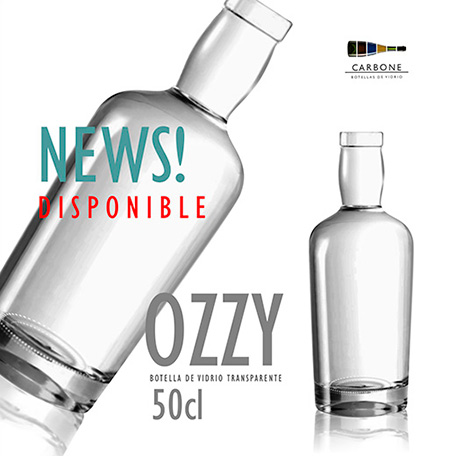 Botellas de vidrio Ozzy