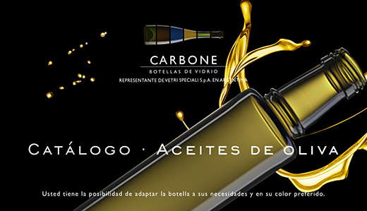 Catálogo Botellas de vidrio Aceites de Oliva