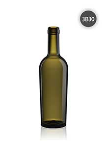 Botella Burdeos Imperiale 375 vidrio ámbar