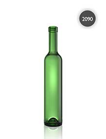 Botella Burdeos Vinaria 375 delgada verde