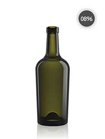 Botella de vidrio Burdeos Tortuga 500