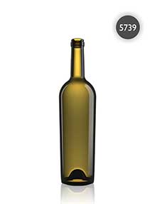 Botella Arno verde con picada 