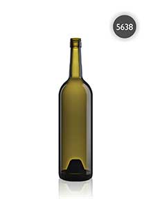 Botella de vidrio Burdeos Premium