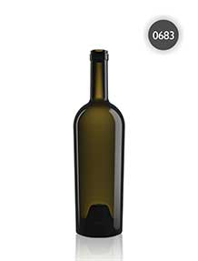 Botella Cónica pesada alta gama