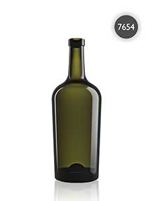 Botella de vidrio Burdeos Tortuga